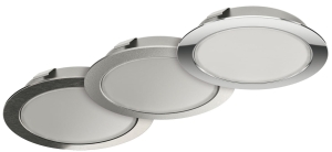 Loox LED 3038 24V/3W barwa 3000K (biały ciepły) kSREBRNY HÄFELE 83375120