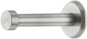 Wieszak ścienny garderobiany z rozetą okrągłą 72mm STAL NIERDZEWNA SZCZOTKA MAT HÄFELE DESIGN 84472032
