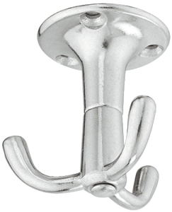 Wieszak na ubrania obrotowy, podwieszany z 3 haczykami ALUMINIUM HÄFELE DESIGN 84652808