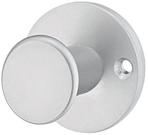 Wieszak ścienny garderobiany z rozetą okrągłą STAL CHROM MATOWY HÄFELE DESIGN 84408400
