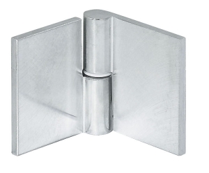 Zawiasy do drzwi szklanych/lustrzanych (2szt), kąt otwarcia 180 °, aluminium, do drzwi wpuszczanych, PRAWY Häfele 36152900