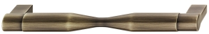 Uchwyt meblowy 160mm, Model H1925, k mosiądzowany antycznie, szczotkowany  HÄFELE 10669403