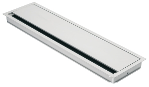 Przelotka kablowa, prostokątna 450 x 120mm, kolor SREBRNY Häfele 63129933