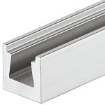 Złącze klinowe, do niewidocznego mocowania, aluminium długość: 295 mm, szyna otworowana i wygładzona /opakowania po 10szt/ HÄFELE 26130111