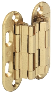 ZAWIAS SEPA do płyt drewnianych 18x88mm z MOSIĄDZU, kMATOWY Häfele 34126503
