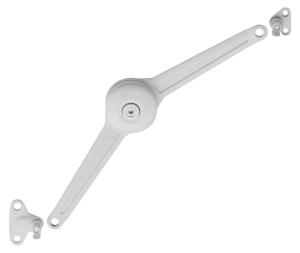 DUO forte 28mm do klapy drewnianej i ramki aluminiowej 45mm BIAŁY HÄFELE 37366371