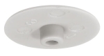 Zaślepki do złączek Minifix 15 bez kołnierza do płyt o gr od 15mm BIAŁY /opakowania po 500szt/ HÄFELE 26224751