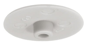Zaślepki do złączek Minifix 15 bez kołnierza do płyt o gr od 15mm BIAŁY /opakowania po 500szt/ HÄFELE 26224751