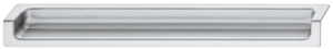Uchwyt wpuszczany 170mm k SREBRNY RAL9006 HÄFELE 15501941
