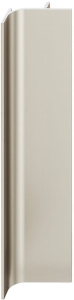 Listwa uchwytowa pionowa F, długość 2500mm, ALUMINIUM, kSTAL NIERDZEWNA HÄFELE 12637122
