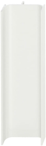 Listwa uchwytowa pionowa C, długość 2500mm, ALUMINIUM, kBIAŁY RAL 9010 HÄFELE 12637712