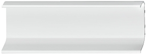 Listwa uchwytowa U, długość 2500mm, ALUMINIUM, kBIAŁY RAL9010 HÄFELE 12636700
