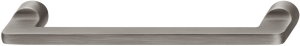 Uchwyt meblowy znal, Model H1565, długość 144mm Häfele Design, kNIKIEL CZARNY SZCZOTKOWANY HÄFELE 10661323