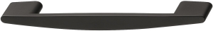 Uchwyt meblowy znal, Model H1350, długość 244mm Häfele Design, kCZARNY RAL9017 HÄFELE 11034338
