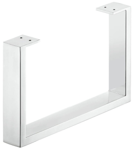 PŁOZA do mebli, profil 80 X 20 mm, udźwig 200kg, STAL SZCZOTKOWANA POLEROWANA HÄFELE 63829081