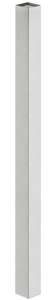 Kolumna KWADRATOWA 60 x 60 mm, H=690 mm, STAL kBIAŁE ALUMINIUM, BIAŁY RAL 9006 HÄFELE 63844404