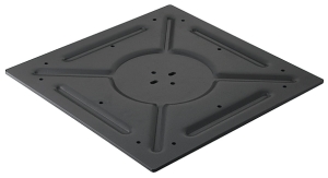 Płyta mocująca do stołów 400 x 400 x 12 mm, wzmocniona, do blatów stołów o średnicy do 1200 mm HÄFELE 63844081