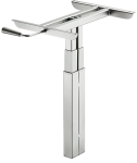 Podnośnik kolumnowy podwójny, siła podnoszenia: 40 kg, STAL k JASNOSZARY RAL 9022 HÄFELE 63850553