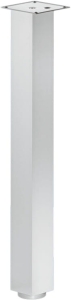 Noga do stołu KWADRATOWA 100 x 100 mm, h=720 mm, STAL kSTALI NIERDZEWNEJ HÄFELE 63513004