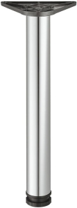 Noga do stołu OKRĄGŁA ?=50 mm, h=710 mm, STAL kCHROM POLERWOWANY HÄFELE 63562271