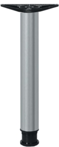 Noga do stołu OKRĄGŁA ?=50 mm, h=710 mm, STAL kSTALI NIERDZEWNEJ HÄFELE 63562471
