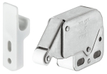 Zatrzask sprężynowy Mini-Latch STAL NIERDZEWNA z BIAŁYM zaczepem HÄFELE 24554707