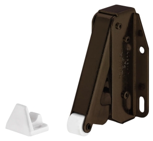 Zatrzask sprężynowy Quick Spring STAL OKSYDOWANA z BIAŁYM zaczepem HÄFELE 24555100