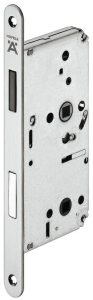 Zamek magnetyczny Startec A=55 mm  "DO WC" STAL NIERDZEWNA Häfele 91107281