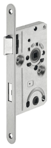 Zamek mechaniczny Startec A=55 mm  "DO WC" LEWE DIN, STAL NIERDZEWNA Häfele 91132036