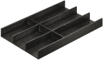 Wkład na sztućce drewniany 300x472x43mm JESION CZARNY BEJCOWANY HÄFELE 55031300 *