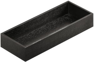 Pojemnik, przegrody do szuflad, drewniany 300x117,5x43mm JESION CZARNY BEJCOWANY HÄFELE 55031320 *