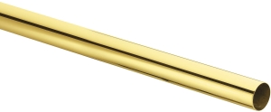 Drążek fi 25,4 mm L=2500 mm STAL NIERDZEWNA, z powłoką PVD w kolorze mosiądzu,  Grubość materiału 1,27 mmHÄFELE 81224802