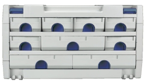 Skrzynka narzędziowa, Drawer systainer®, z trzema szufladami, wymiary 396 x 296 x 315 mm HÄFELE 00806580