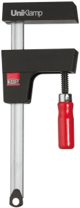 Ścisk śrubowy, Bessey Uni Klamp Universal, do zaciskania otwartych przedmiotów o wrażliwych powierzchniach, 160 mm HÄFELE 00372721