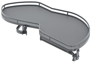 Komplet dwóch półek LeMans II 500mm PRAWA Style ANTRACYT HÄFELE 54128450