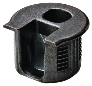 Złączka Rafix 20 bez trzpienia kołkowego z dociągiem bez zaczepu do grubości płyty 16mm, gł wiercenia 12,7mm ZNAL OKSYDOWANA 100szt HÄFELE 26311103