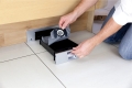 ODKURZACZ PODSZAFKOWY 230V/650W, kolor STALI NIERDZEWNEJ HÄFELE 56529193