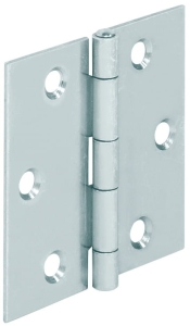 ZAWIAS SPLATANY 40x40mm, kwadratowy zgodny z DIN 7954, OCYNK /op10szt/ Häfele 35403928