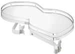 Komplet dwóch półek LeMans II 450mm PRAWA Style HÄFELE 54130147