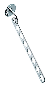 DRĄŻEK WIESZAKOWY STAL 305MM CHROM POLEROWANY Häfele 80543200
