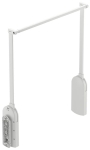Wieszak opuszczany z pilotem PANTOGRAF ELECTRIC udźwig 17kg 750-1200 mm, kolor BIAŁY/BIAŁY Häfele 80523662