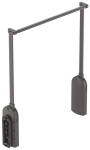 Wieszak opuszczany z pilotem PANTOGRAF ELECTRIC udźwig 17kg 750-1200 mm, kolor BRĄZ/BRĄZ Häfele 80523162