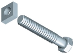 WKRĘT ZABEZPIECZAJĄCY /op100 SZT/ M8X50MM HÄFELE 77016999