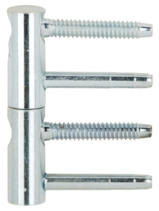 ZAWIAS WKRĘCANY FI4 16mm do drzwi przylgowych z regulacją 3D, STAL OCYNKOWANA NA ŻÓŁTO HÄFELE 92224391