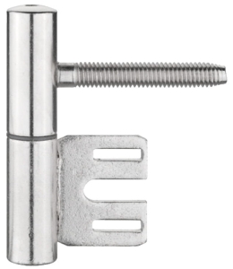 ZAWIAS WKRĘCANY 15mm do drzwi przylgowych z mechanizmem hamującym, STAL NIKIEL HÄFELE 92206066