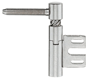ZAWIAS WKRĘCANY 15mm do drzwi przylgowych V 8550, wersja LEWA, STAL NIKIEL HÄFELE 92223571