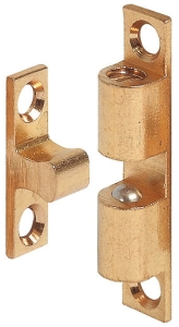 Zatrzask kulkowy podwójny, do przykręcenia, 60mm, MOSIĄDZ/STAL NIERDZEWNA (kulki) HÄFELE 24420016