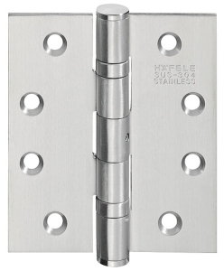 ZAWIAS WIERZCHNI  do drzwi bezprzylgowych, 102/89mm L/P STAL NIERDZEWNA HÄFELE 92629703