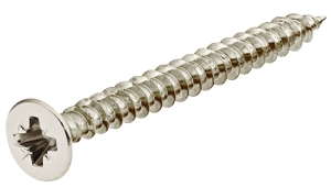 Wkręt do płyty wiórowej 3,0 x 20 mm(łeb ? 6,0), Hospa, łeb stożkowy PZ1, gwint pełny, Orga-Box (cena za 100szt) HÄFELE 01531559