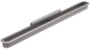 Podstawka pod tablet, do wpuszczania w blat, 283 x 22 mm, kolor SREBRNY  Häfele 63142950